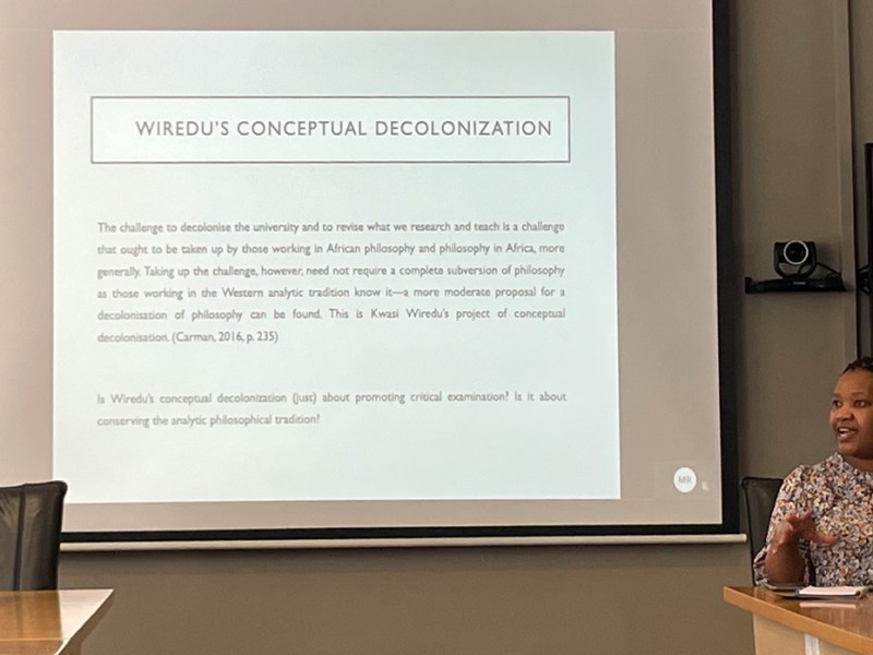 Lerato Posholi and Ralph Weber participate in workshop at the University of&nbsp;Johannesburg